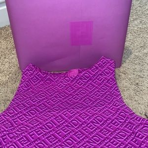 Fendi skims purple bodysuit never worn in orginal box